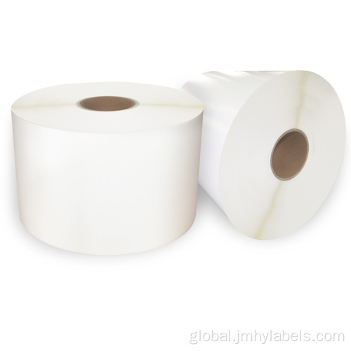 China Zebra Transfer Raw Material Thermal Jumbo Label Roll Factory